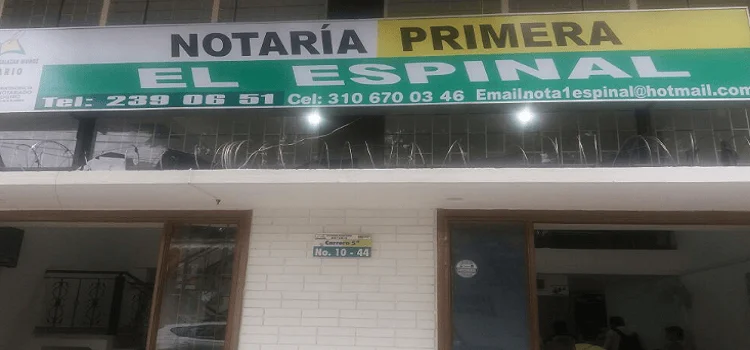 Notaría Primra de El Espinal