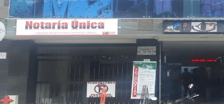 Notaría Única de Barbosa Santander