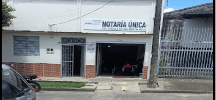 Notaría Única de San Martín