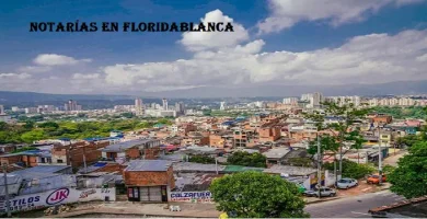Notarías en Floridablanca