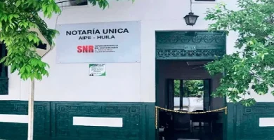 Notaría Única de Huila
