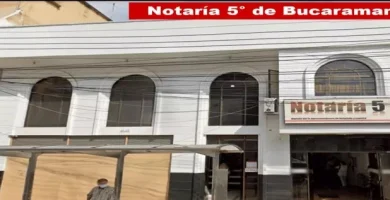 notaria quinta de Bucaramanga