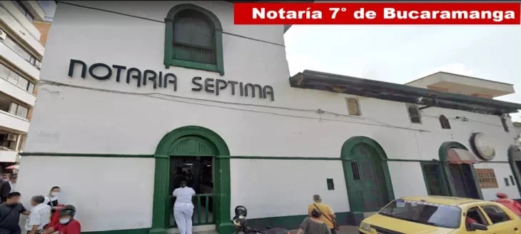 notaria séptima de Bucaramanga