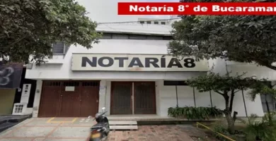 notaria octava de Bucaramanga