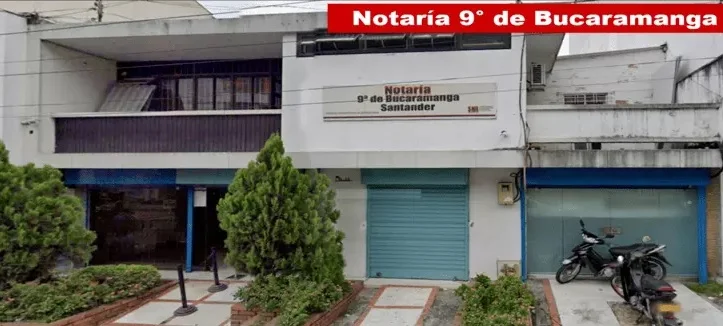 notaria novena de Bucaramanga