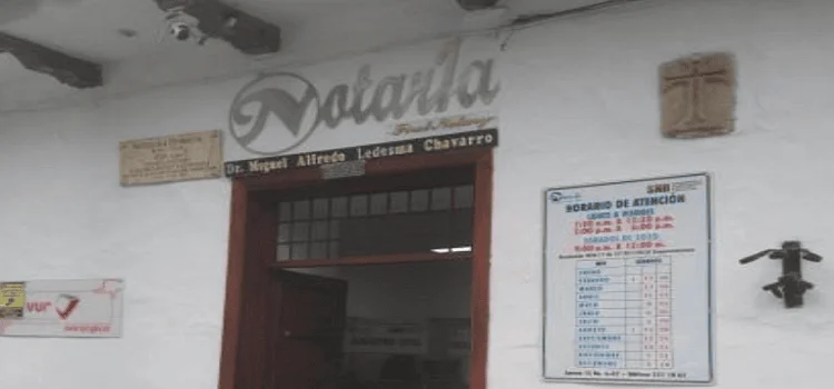 Notaría Primera de Buga