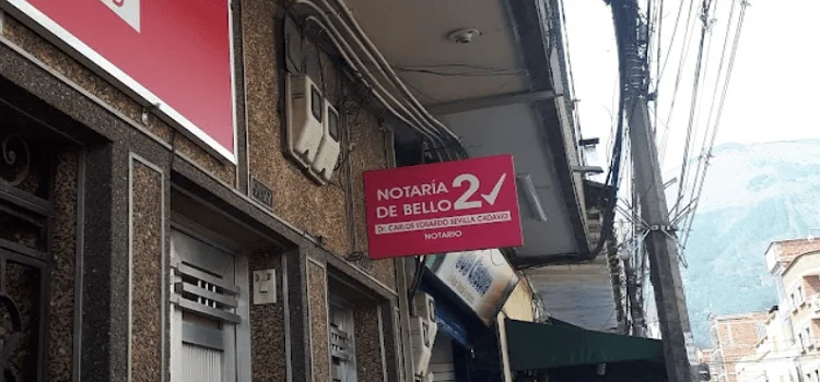 Notaría Segunda de Bello
