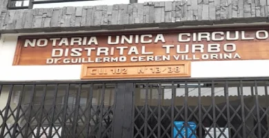 Notaría Única de Turbo Valle del Cauca