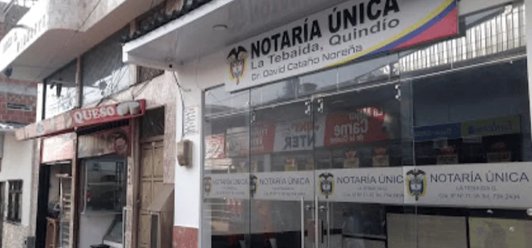 Notaría Única de la Tebaida