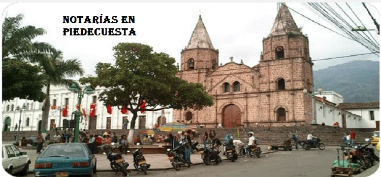 Notarías en Piedecuesta